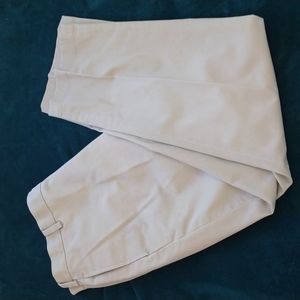 Brooks Brothers Stone/Light Tan Advantage Chino Pants (Hudson Fit) 37 - 32